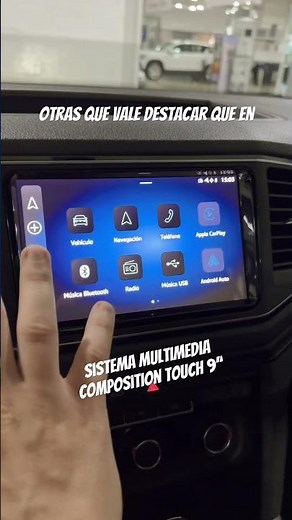 Sistema multimedia Composition Touch 9’’ Nueva Volkswagen Amarok 🔥#multimedia #amarok #amarokv6