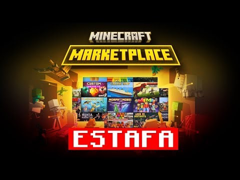 LA MARKETPLACE de MINECRAFT BEDROCK ES UNA ESTAFA