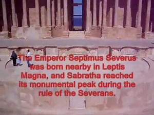 LIBYA - The hidden Treasures - Archaeological Site of Sabratha