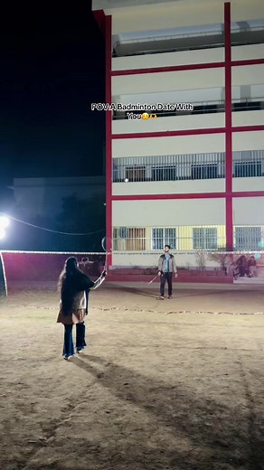 POV:A Badminton Date With You☺️🫶#fyp #foryoupage #viralvideo #trending #couplegoals