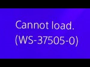 PS4 WS-37505-0 FIX 2021