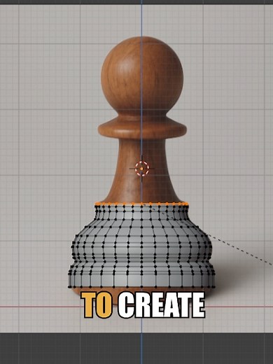 Transform a Vertex into a Perfect Model in Blender