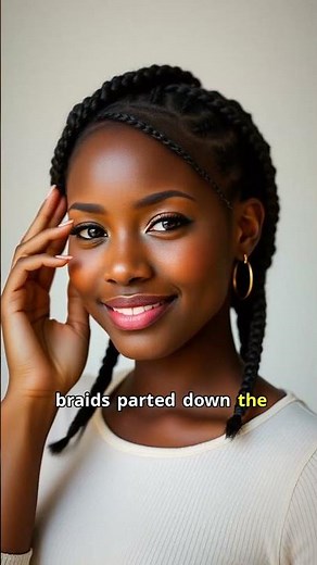 3 Braid Styles That Flatter a Big Forehead #Shorts