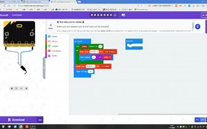 微软makecode.microbit网页教程 倒计时 试做可视化blocks语言