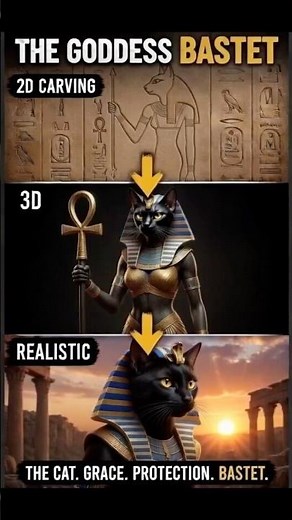 What the Goddess Bastet ACTUALLY Looked Like