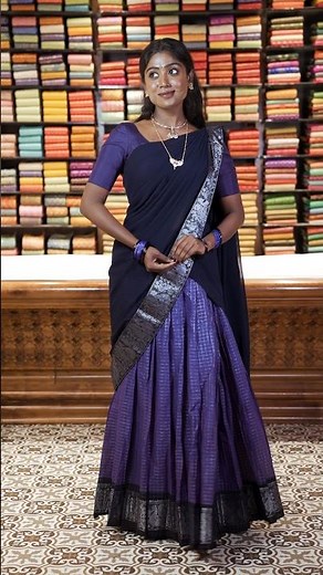 The Secret to a Perfect Traditional Half Saree 💛