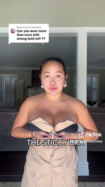 The Sticky Bra: Reusable and Easy to Maintain