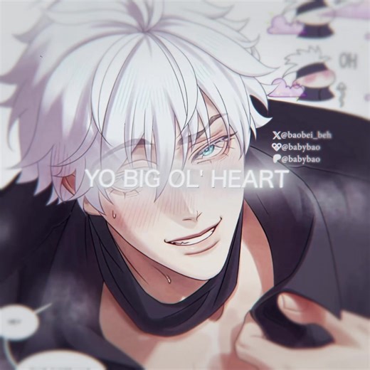 𓏵‧₊˚ ┊ #satorugojo : i couldn't add my particles bc deep glow took too long to render | cr ; baobei_beh aransmind on x | tags : #jujutsukaisen #gojoedit #foryou #aftereffects satoru gojo jjk after effects my hero academia trend moots actives viral