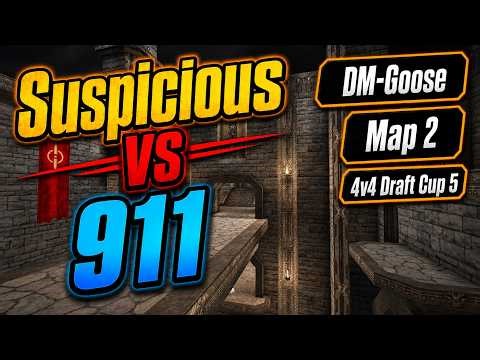 UT99 Draft Cup [Match 5 - Quarter Final] Suspicious vs 911 | Map 2 DM-Goose