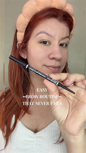 Easy brow routine that never fails me ✨ my holy grail of so many years @NYX Professional Makeup Microbrow pencil in auburn ( perfect shade for my copper hair) & @loréal paris usa @L’Oréal Paris Brow Lamination Gel. My brows stay in place ALL DAY✨😮‍💨 #browroutine #browtutorial #beautytok #makeuptips #easybrows Beauty content creator, makeup content creator, copper hair brow tutorial, easy eyebrows