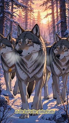 How a Wolf Pack Moves 🐺 | The Hidden Strategy of Survival (Animated Short)