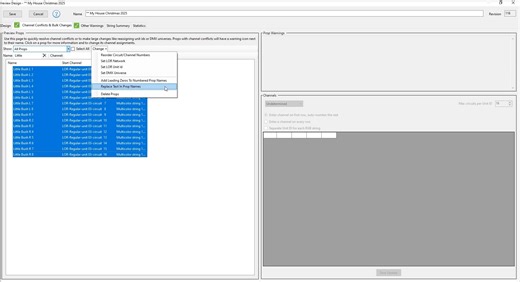 Don't change prop names one by one - do it in bulk in the Channel Changes tab! Download our free software now: https://store.lightorama.com/products/newlicense #lors6 #lightshow #LightORama #softwaretips | Light-O-Rama