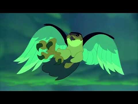 Quest for Camelot (1998) - The Griffin Steals Excalibur Scene