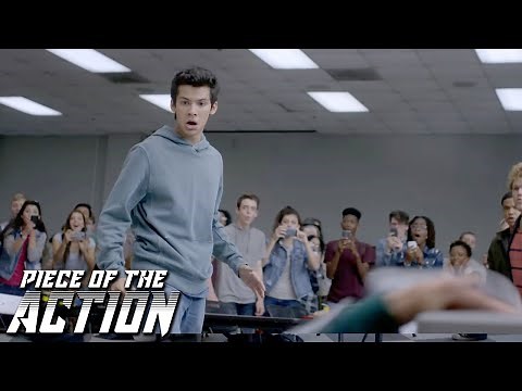 Miguel's Cafeteria Fight | Cobra Kai