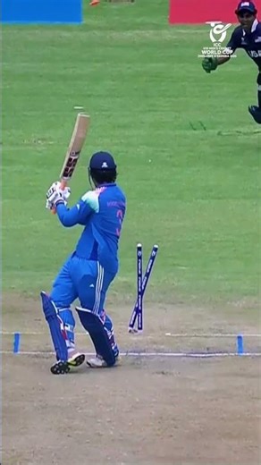 Ritvik Appidi walked the walk with Vaibhav Sooryavanshi's wicket 💪 #U19WorldCup #CricketShorts