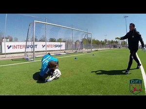 Torwarttraining am Deutschen Fußball Internat