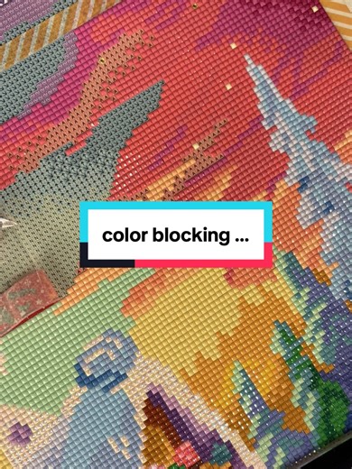 Exploring the Art of Color Blocking in Diamond Painting