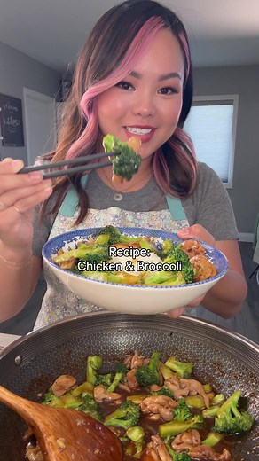 Any saucy stir fry like this chicken & broccoli and I’m in 😋 ➡️ Recipe: Chicken & Broccoli * 1 lb chicken thigh, boneless, skinless and cut into 1/4 in slices * 1 head of broccoli, cut into bite sized pieces * 5-6 cloves garlic * 1 tsp sesame oil (optional) * Cooking oil * 1 tbsp oyster sauce * 1 tsp soy sauce * 1/8 tsp white or black pepper * 1/8 tsp baking soda Sauce— * 3/4 cup low sodium chicken broth or water * 2 tbsp oyster sauce * 2 tbsp shaoxing wine or mirin * 1 1/2 tbsp dark soy sauce 