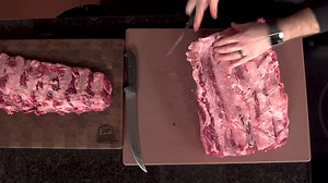 Love ribeye steaks? Consider purchasing a whole ribeye, then break it down yourself. Custom cut steaks, roasts and more -- you choose! Chef Gavin shows how to break down a ribeye roll in this meaty video. Grab a sharp knife and get to work! | Certified Angus Beef ® brand