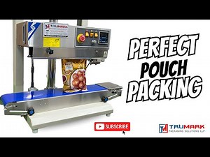 Vertical Band Sealing Machine | pouch packing for Heat Sealable Pouches