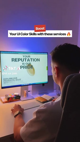 🔥 Boost your UI Color Skills #designer #palette #colors