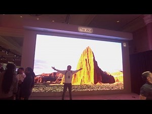 Samsung Updates "The Wall" with 292-inch 8K Micro LED TV at CES 2020!