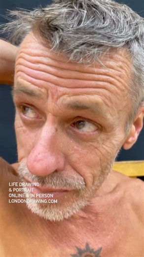 London Drawing Life Drawing on Instagram: "🌒STEFAN🌘 LIFE DRAWING & PORTRAIT ONLINE- This week we are working with the great @new_model_behaviour for both life drawing and portrait online sessions - expect expressively linear drawing! - @josie.deighton.artist @susannah_art_tutor @cat_tams_workshops and @annenoble_partridge will be providing the drawing chat, tips and advice - with our friendly up for it drawing crowd 🤩 - - We are all about the drawing process and creating an inclusive environm