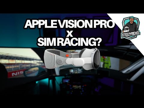 Impractical use of the Apple Vision Pro for Sim Racing