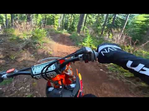 Huckleberry Flats OHV Trail 101. This trail is fast and flowing, and the traction was amazing