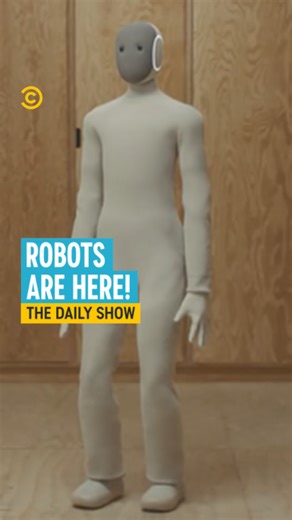 The future is here 🤖 #TheDailyShow #AI #Robot | Comedy Central UK