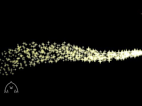 Gold Particles | Gold Glitter | Sparkle Line [Free Stock Video]