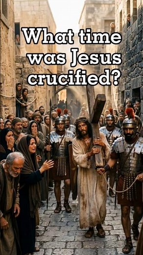 The Exact Time Jesus Was Crucified ⏰✝️ | Bible Truth Revealed #thankjesus