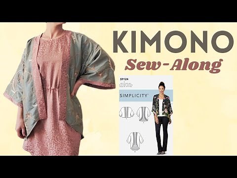 How to Sew a DIY Kimono -- Simplicity 9124/1318 Sew-Along