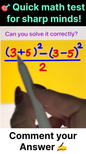 14K views · 47 reactions | #reelschallenge #challenge #ThinkSmart #brainteasers #solve #reels #letsdothis | Mathematics Ma'am | Facebook
