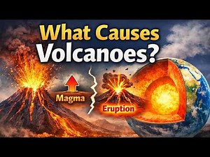 What Causes Volcanoes? | Simple Earth Science Explained