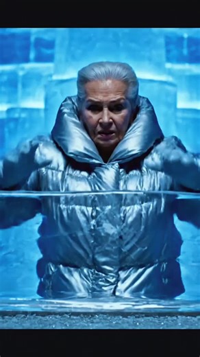 Granny's Ice Sheet Break #ASMR #icesheet #ice #crack