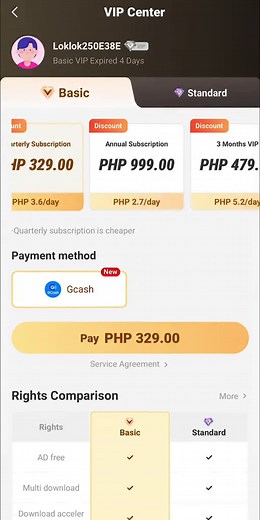 Loklok VIP Subscription: Basic vs Standard Comparison