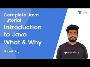 L1 | Introduction to Java | What & Why | JAVA | Complete Java Tutorial | Ritwik Raj