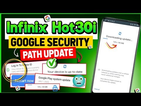 I Installed The Infinix Hot30i Security Patch Update |🔥🔥