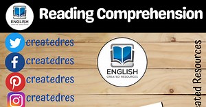 Reading Comprehension Grade One - English Created Resources