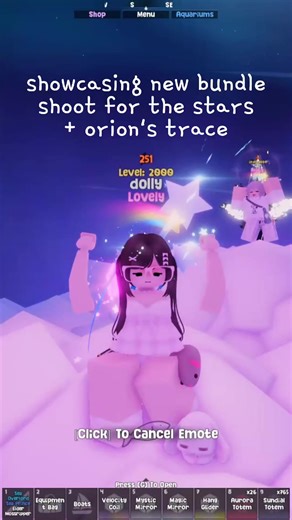 Exploring the Starry Night in Roblox