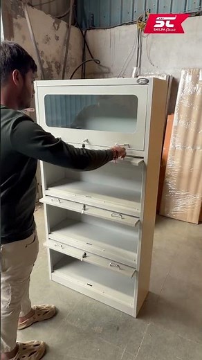 Metal Bookcase | Strong & Smart Storage Solution 📚