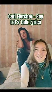 Cari Fletcher - “Boy” , let’s talk lyrics! 🪩🎇 What’s your favorite line from the song? #fletcher
