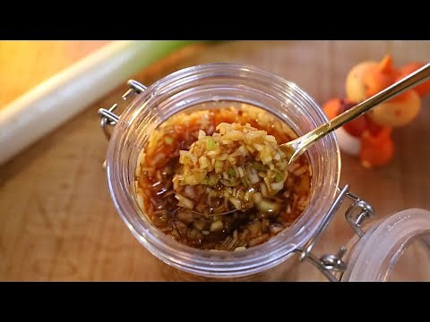 ねぎだれ作り方・簡単レシピ【長ネギたっぷり万能調味料】｜Coris cooking
