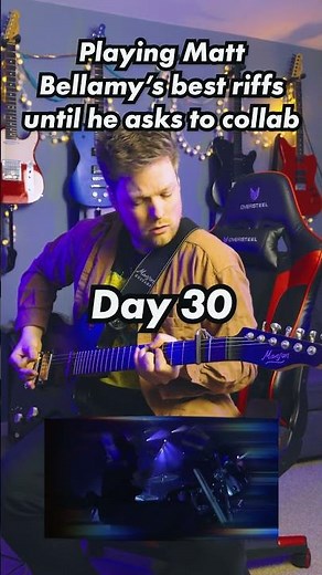 Playing Muse Riffs Until Matt Bellamy Asks to Collab - Day 30 | Sing For Absolution