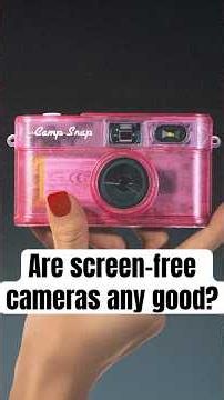 Are screen-free cameras actually good?