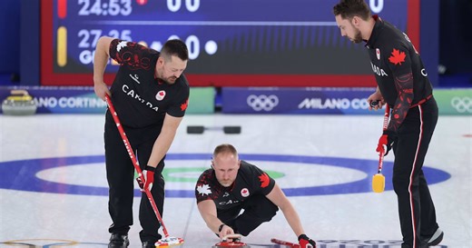 Canada men's curling opens Olympics with extra ends win