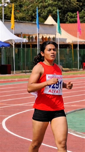 😱All india University athletics championship I 100 m womens semifinals#sports#motivation#ytshorts