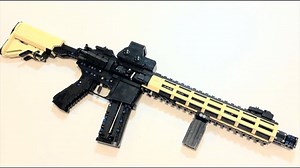 【搬运/视频教程/乐高/枪】Working Lego AR-15