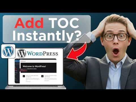 How To Add A Table Of Contents In WordPress
